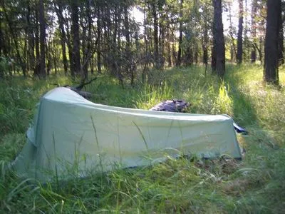 Tent eerste nacht