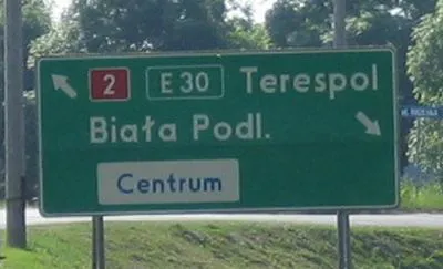 Verwarrend bord